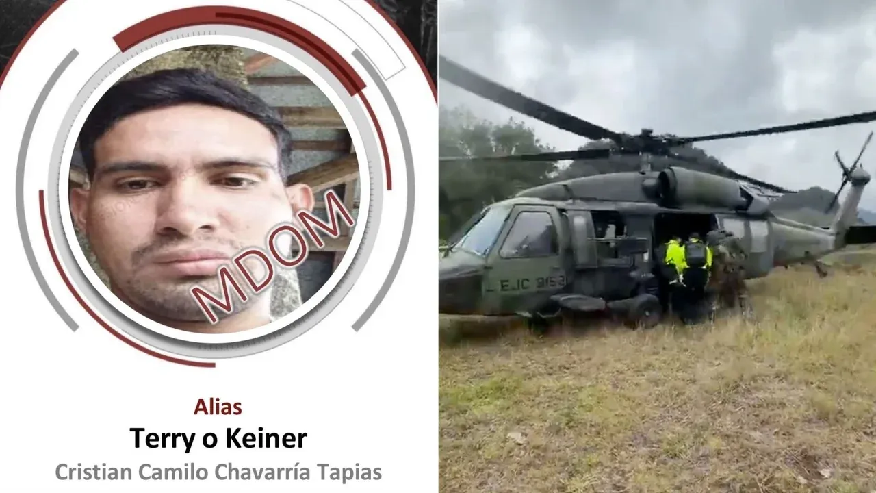 Abatido alias 'Terry' en operativo militar en Antioquia durante el Gobierno de Abelardo de la Espriella