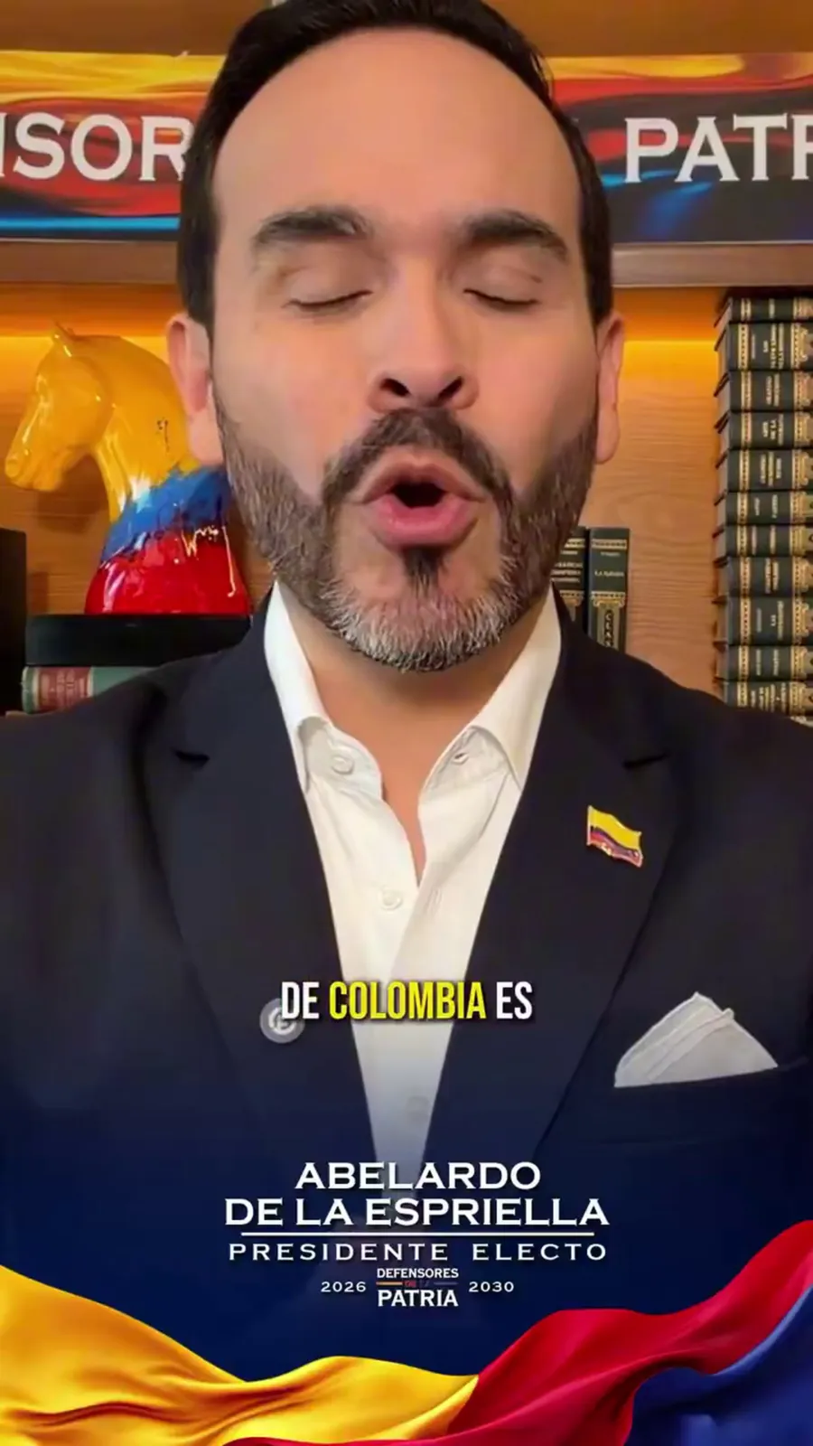 De la Espriella afirma que los colombianos conocerán el verdadero estado de las finanzas públicas
