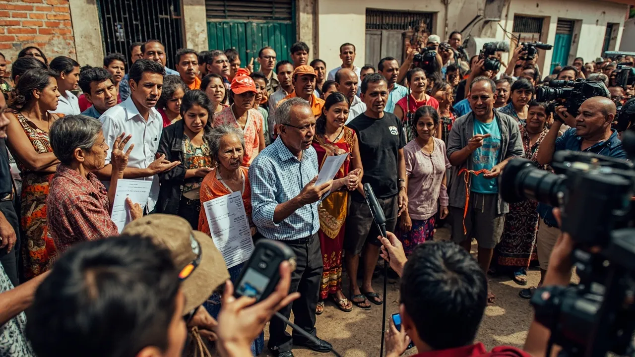 Presidente Abelardo de la Espriella anuncia ayudas en servicios públicos y arriendo para damnificados en Risaralda