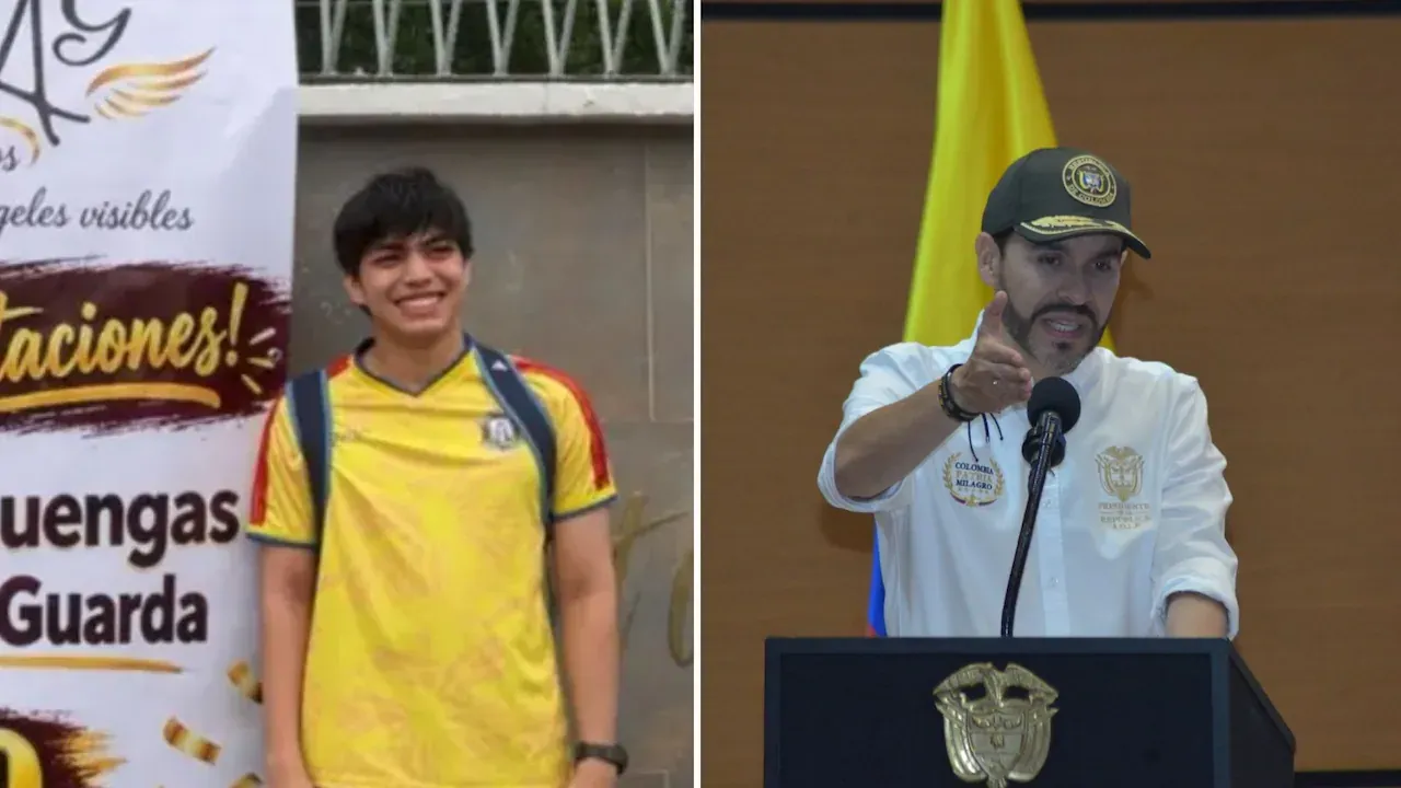 Abelardo de la Espriella anuncia una beca para Matías Luengas, el joven que obtuvo 500 de 500 en el Icfes