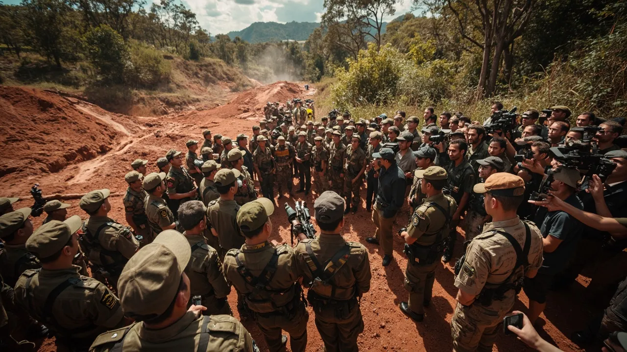 Presidente De La Espriella anuncia ofensiva contra la minería ilegal y reporta destrucción de una mina en Antioquia