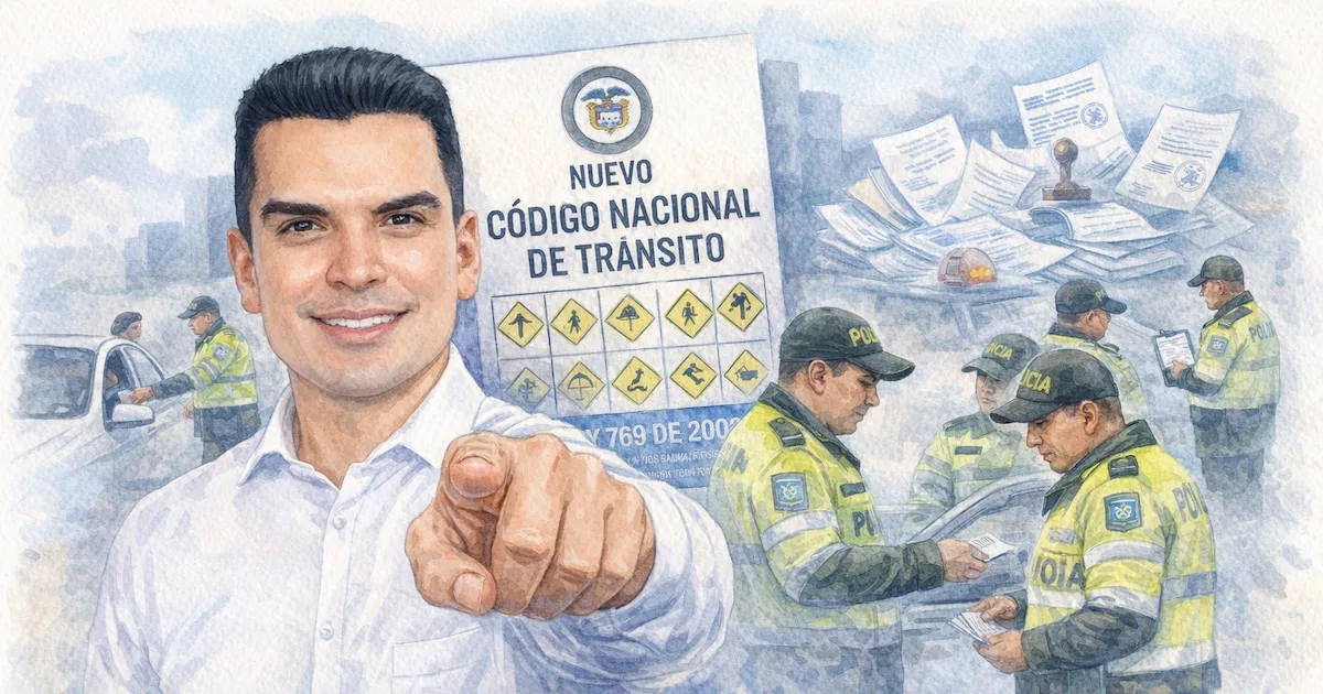 Gobierno ordena al Ministerio de Transporte trabajar en una reforma integral del Código de Tránsito