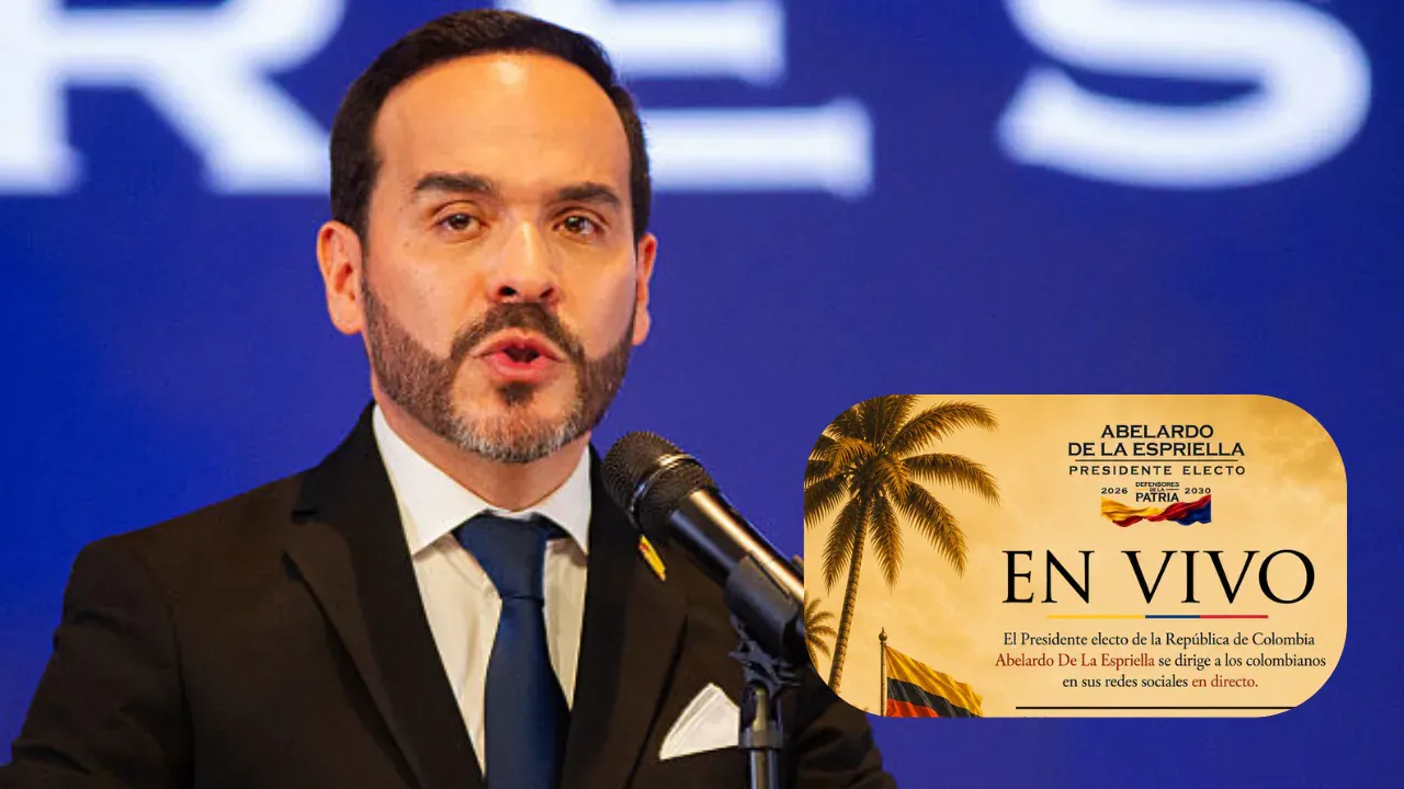 Presidente electo Abelardo de la Espriella convoca alocución sobre el rumbo del país
