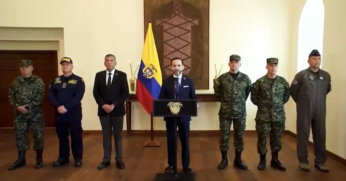 Abelardo de la Espriella designó la cúpula militar y trazó un giro en la estrategia de orden público
