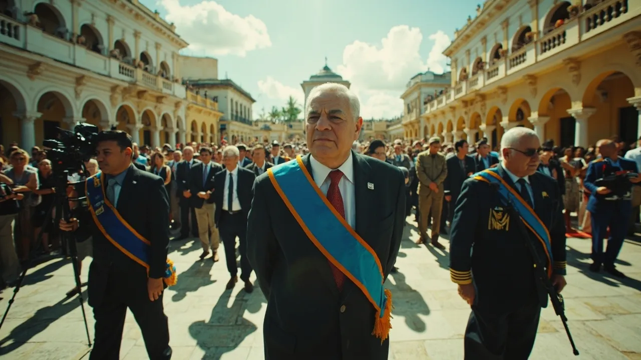 Abelardo De La Esprilla asume la Presidencia de Colombia con acto de posesión en Cali