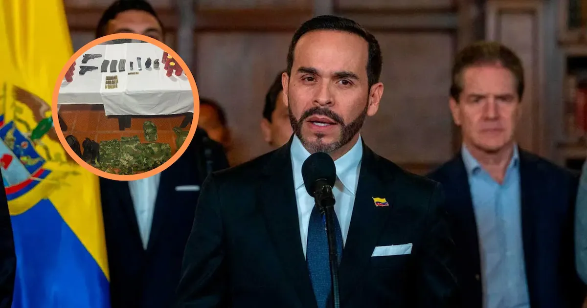 Presidente Abelardo de la Espriella confirma captura de 10 disidentes de las Farc en Cauca y Antioquia