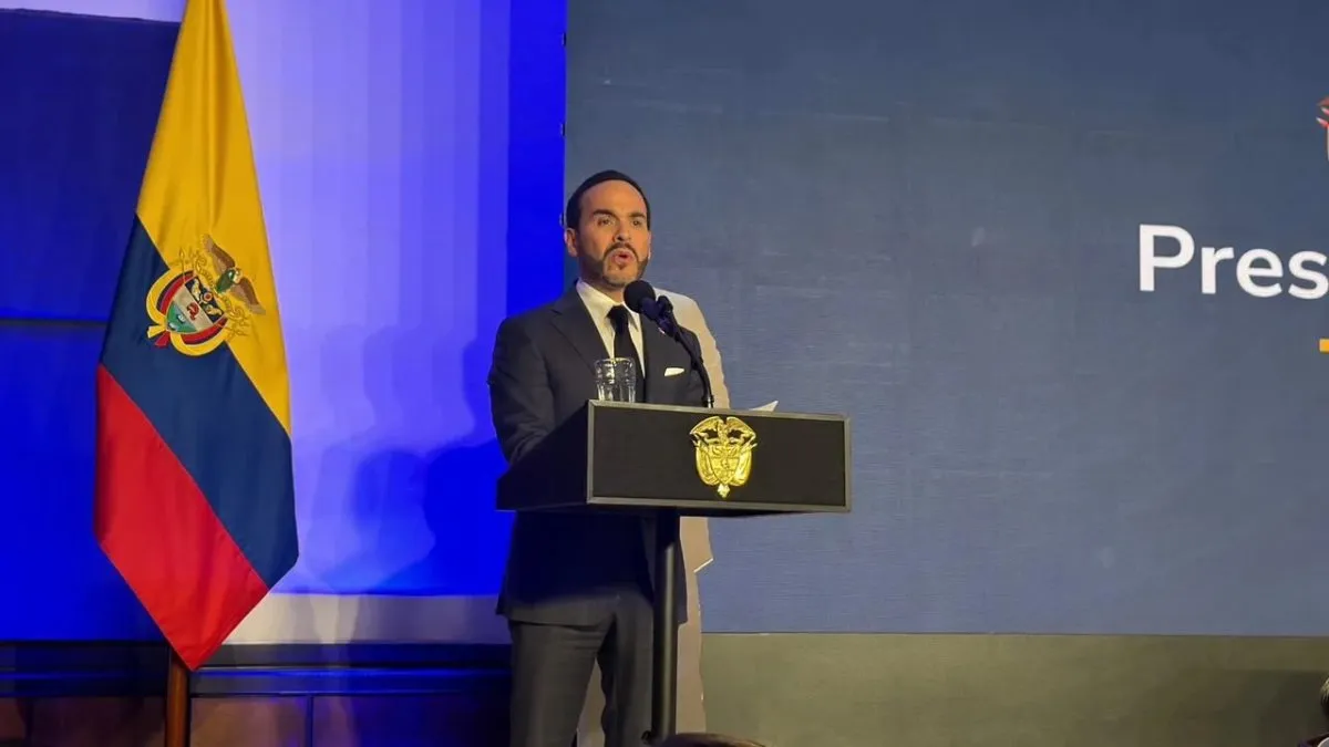 Abelardo de la Espriella cumplió dos meses como presidente y presentó balance de gestión