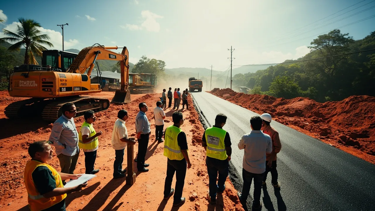 De la Espriella da luz verde a una obra vial en el Atlántico para "regresar seguros a casa"