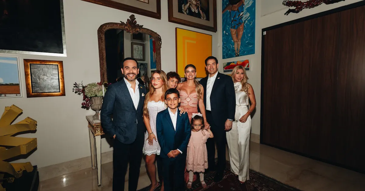 De la Espriella recibió a Marco Rubio en su casa de Barranquilla y aseguró que Colombia será “siempre” la casa del secretario de Estado