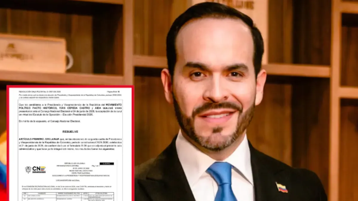 El CNE declara a Abelardo de la Espriella presidente electo de Colombia para el período 2026-2030