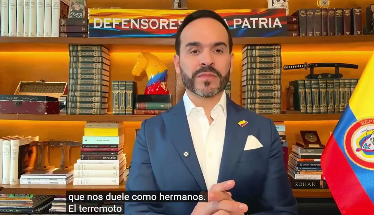 Abelardo de la Espriella dice que su esposa liderará la ayuda humanitaria a Venezuela desde la Presidencia