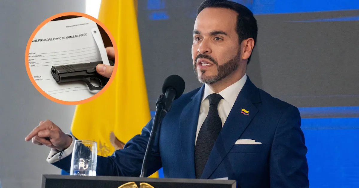 Presidente Abelardo de la Espriella levanta la suspensión del porte de armas en Colombia
