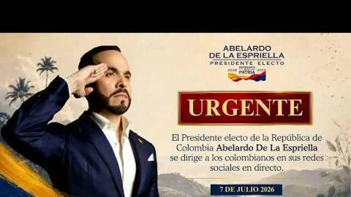 Abelardo De La Espriella explica las razones para pedir suspender el empalme