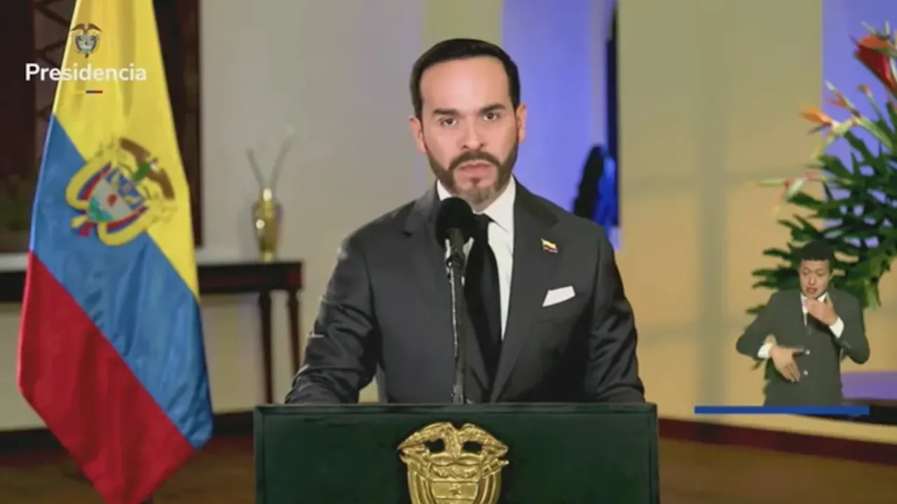 De la Espriella se dirige al país en su primera alocución y declara la patria de luto
