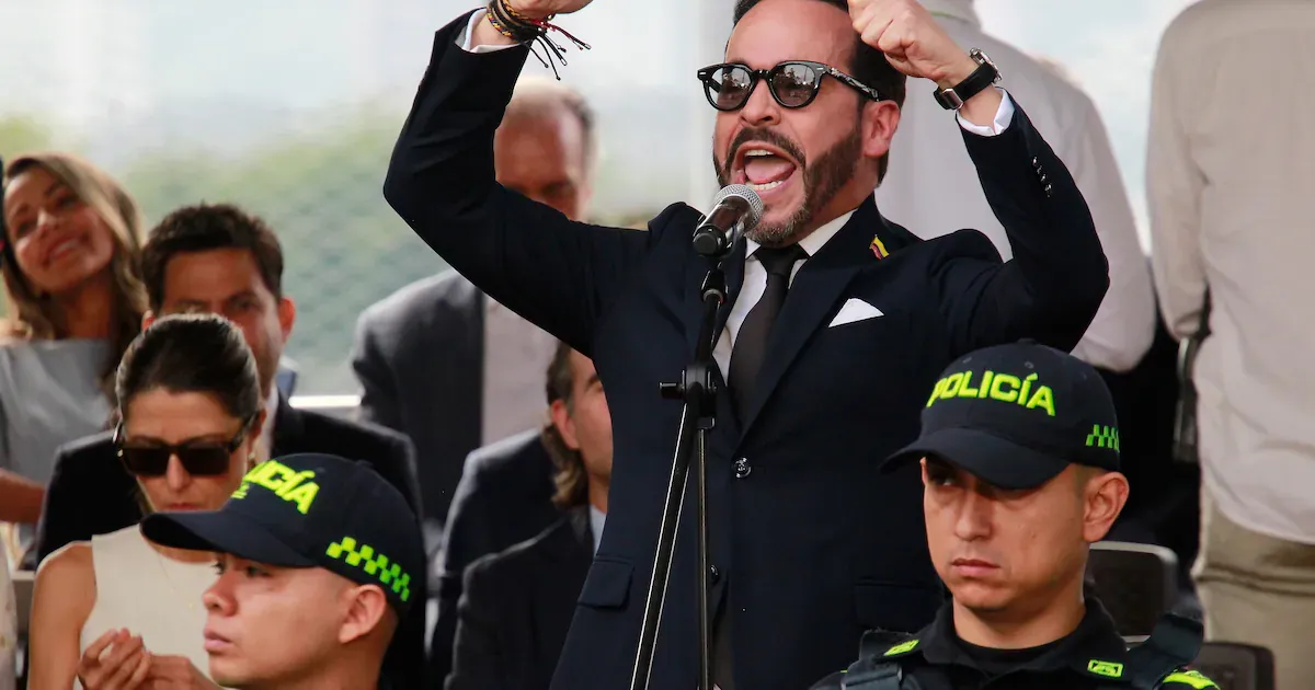 Abelardo de la Espriella juramenta como presidente de Colombia ante mandatarios internacionales
