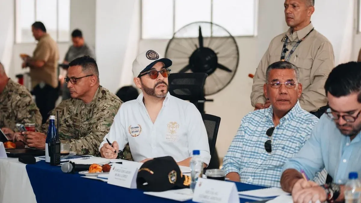 Abelardo De La Espriella lidera consejo de seguridad con alcaldes del área metropolitana de Barranquilla