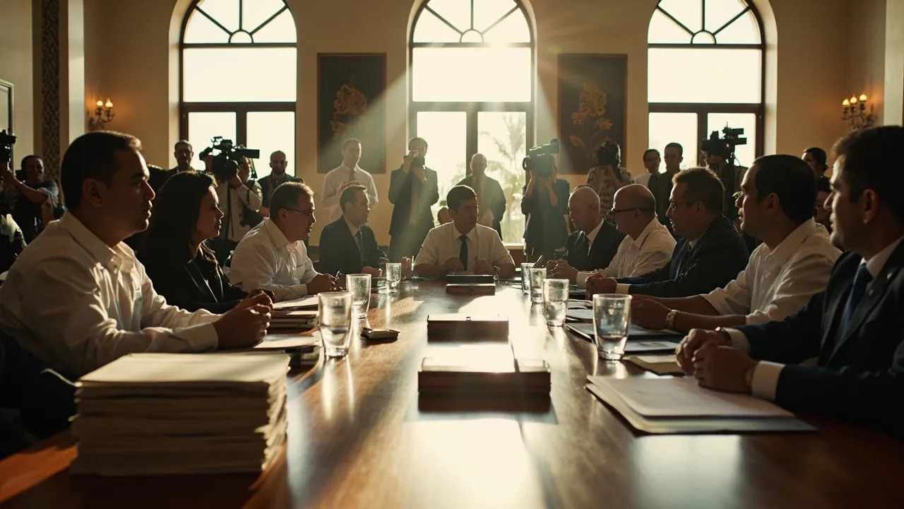 De La Espriella presidió en Barranquilla su primer consejo de ministros y trazó las prioridades del inicio de su Gobierno