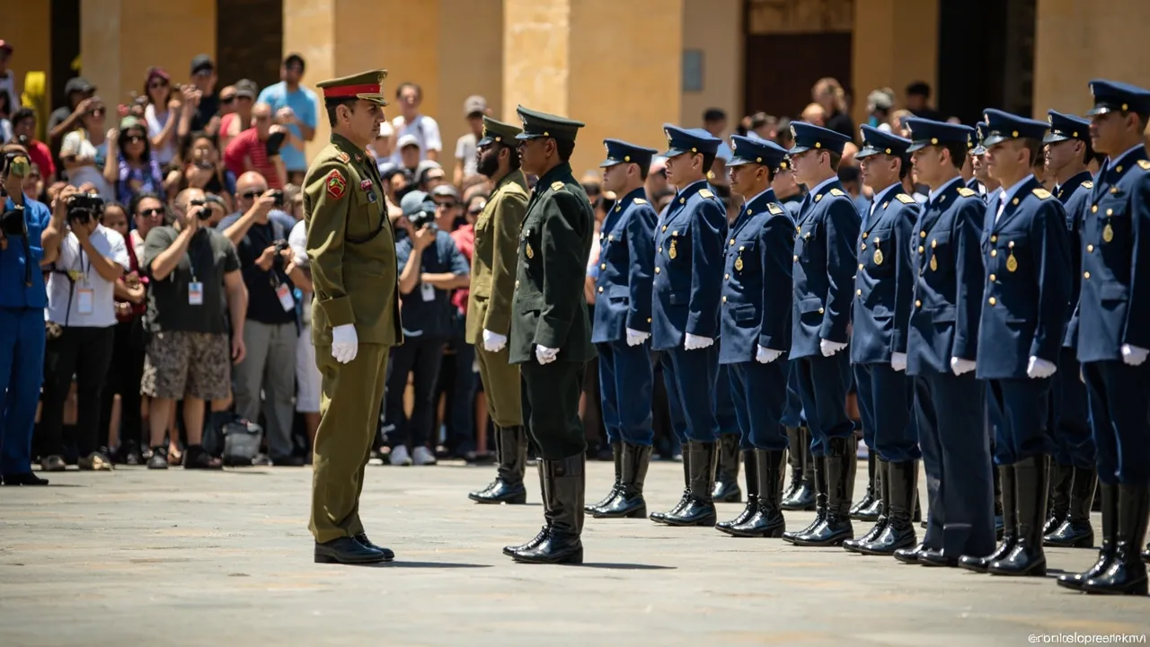 Abelardo de la Espriella oficializó el cambio de mando en las Fuerzas Militares y la Policía Nacional