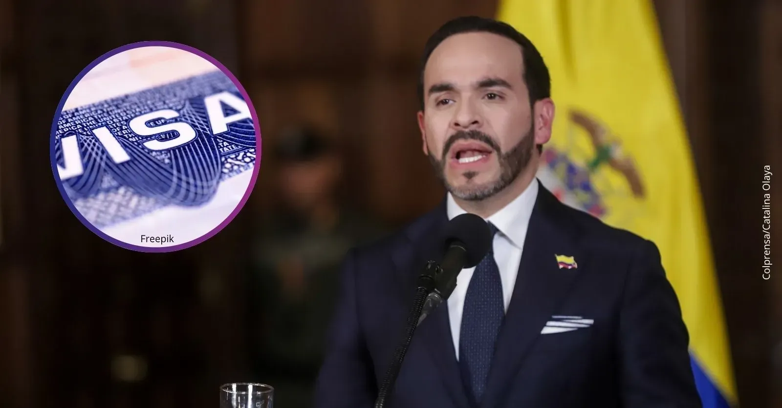 De la Espriella pidió revisar el requisito de visa para colombianos que viajen a Costa Rica