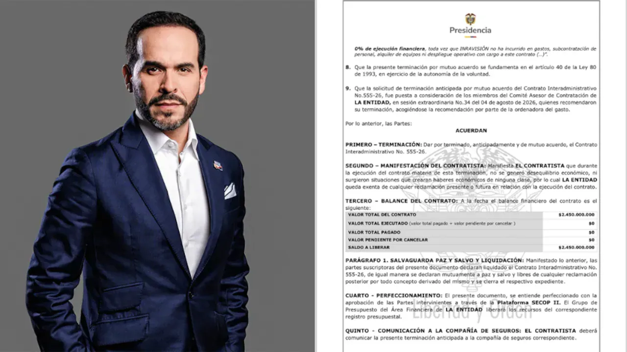 Equipo de transición de Abelardo De La Espriella pidió suspender el contrato con RTVC para la transmisión de la posesión