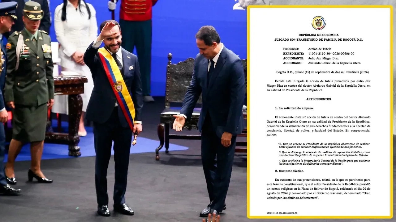 Por orden judicial, De La Espriella no podrá participar en actos religiosos en ejercicio de sus funciones