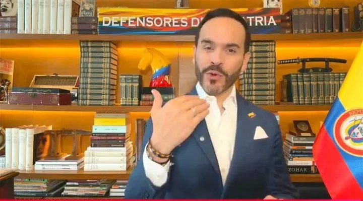 Abelardo De La Espriella dirige su primera alocución tras ser elegido presidente