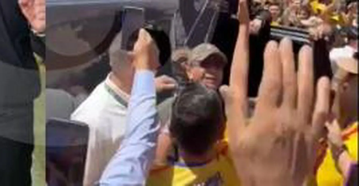 De la Espriella llega a Antioquia como presidente electo y recibe el respaldo del gobernador