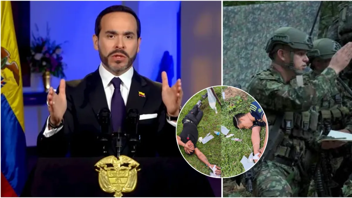 Presidente De La Espriella reporta captura de dos presuntos miembros del clan del Golfo en Cesar