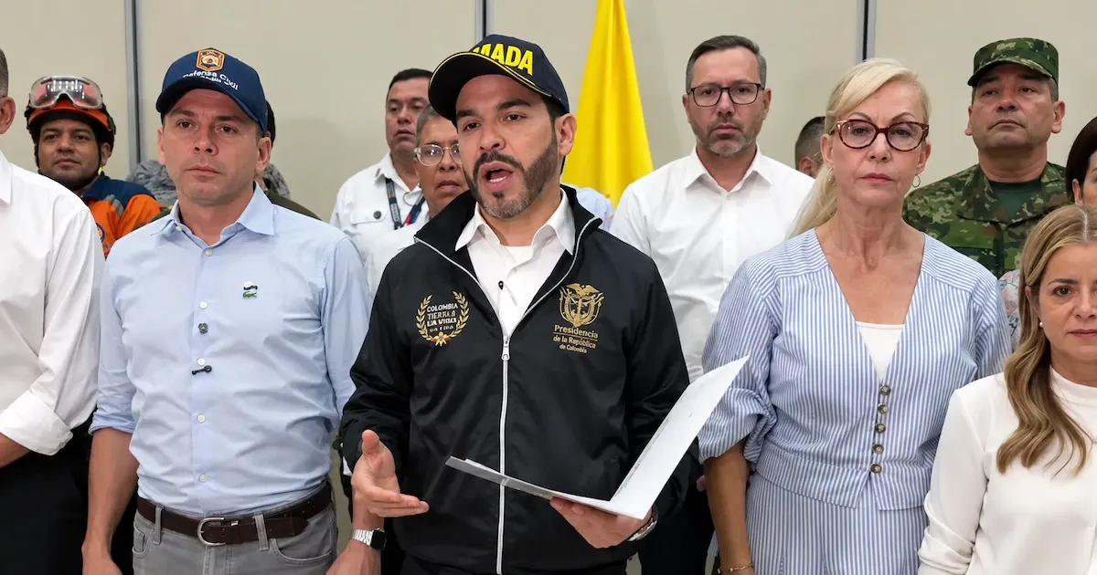 Abelardo de la Espriella coordinará desde Bogotá la respuesta nacional al terremoto de 7,4