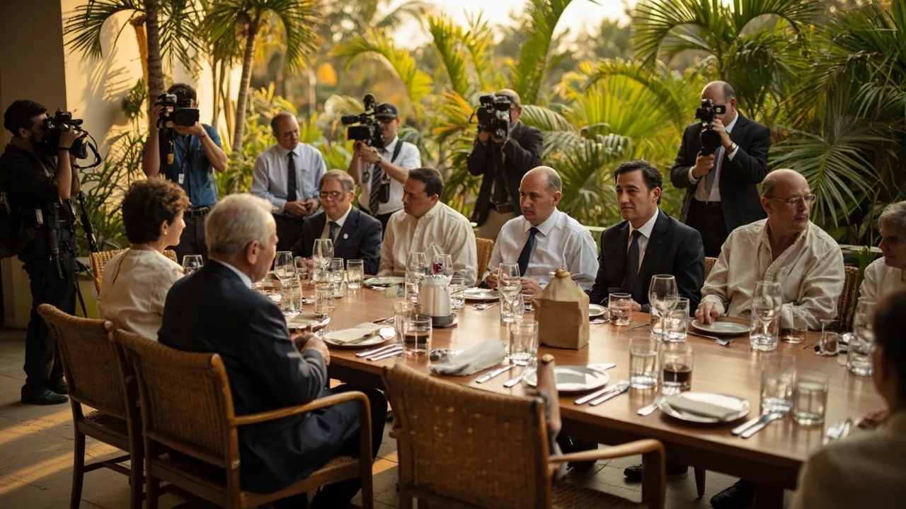 De La Espriella y Marco Rubio se reunieron en Barranquilla en una cena privada