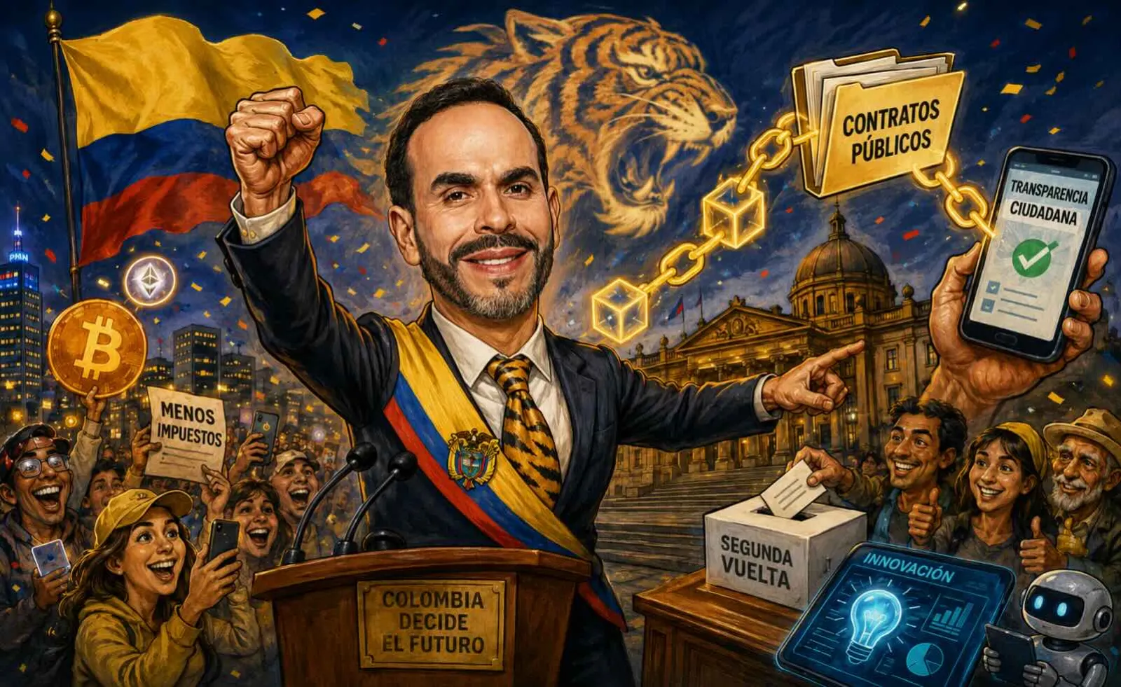 Abelardo de la Espriella se perfila como ganador en la segunda vuelta presidencial