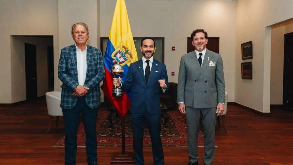 Conmebol dona un millón de dólares a Colombia tras reunión con Abelardo de la Espriella