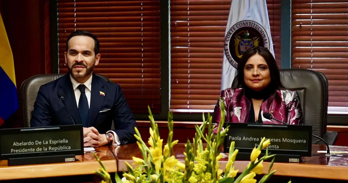 Abelardo de la Espriella se reunió con la Corte Constitucional en el Palacio de Justicia