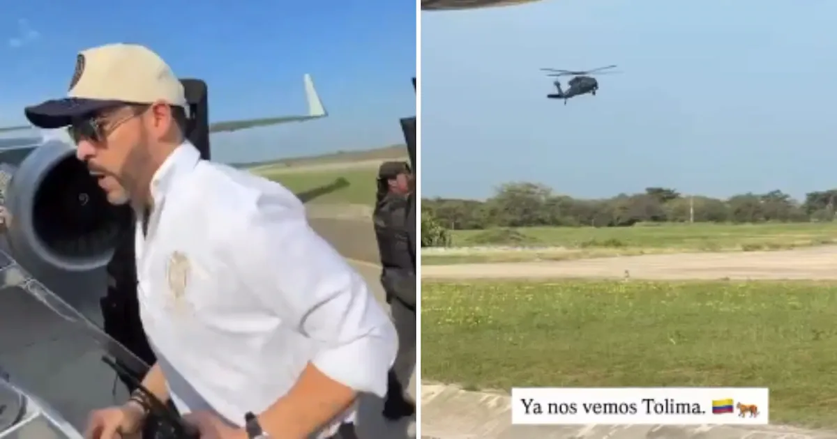 De la Espriella viaja al Tolima para coordinar respuesta a incendios forestales
