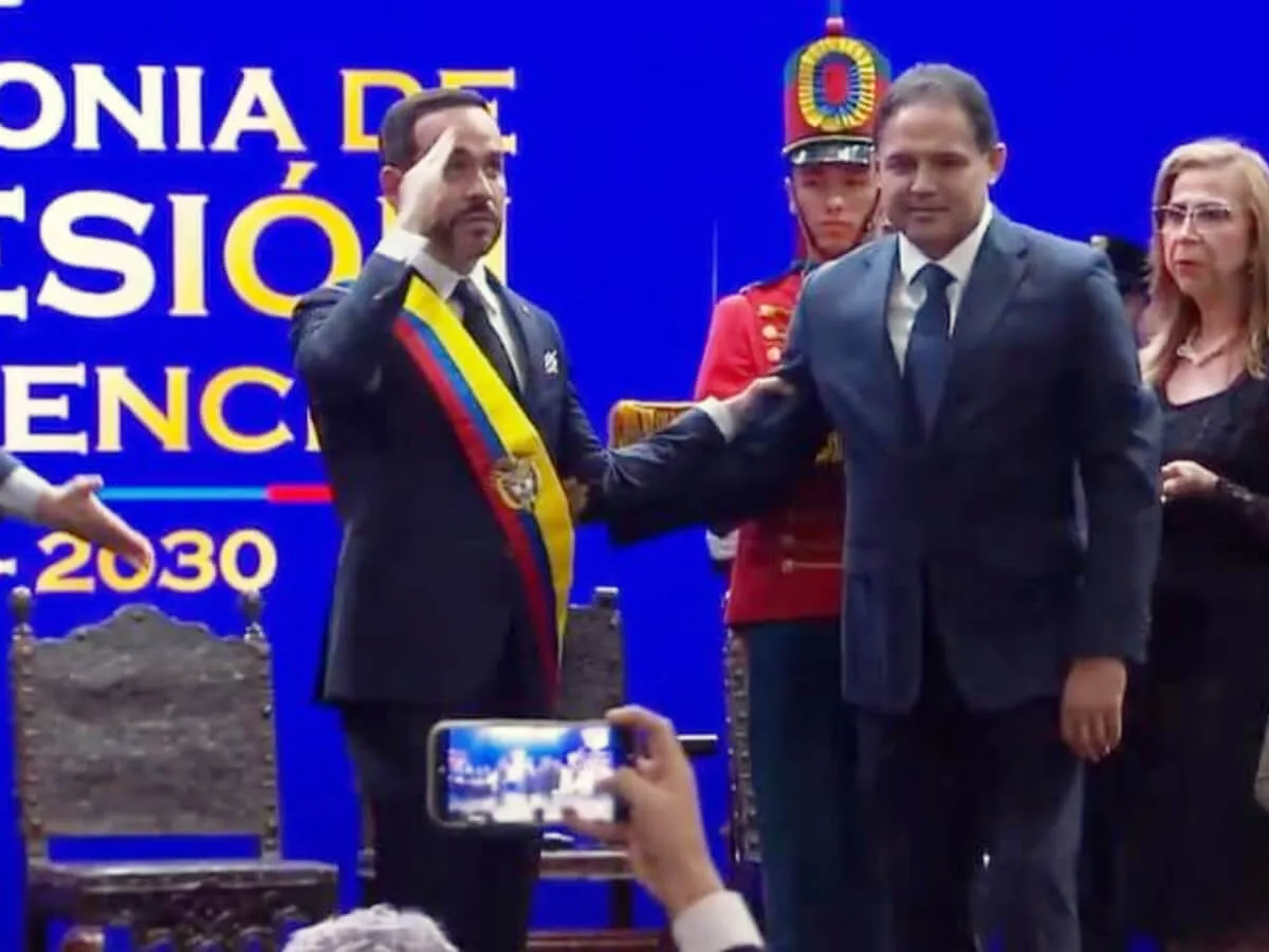 Abelardo de la Espriella se posesionó como presidente de Colombia