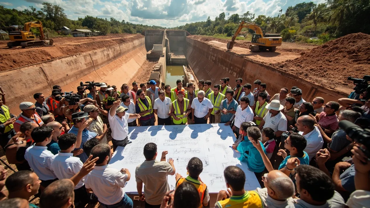 Dumek Turbay celebra reactivación de las obras del Canal del Dique por el presidente electo Abelardo De La Espriella