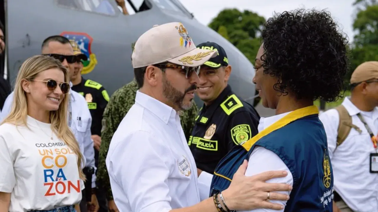 Alcaldesa de Buenaventura agradeció el apoyo del presidente Abelardo de la Espriella tras el terremoto