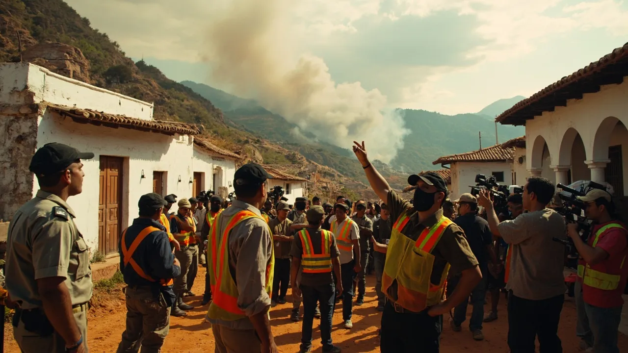 Alcaldía de Villa de Leyva eleva petición al Gobierno nacional por incendios forestales