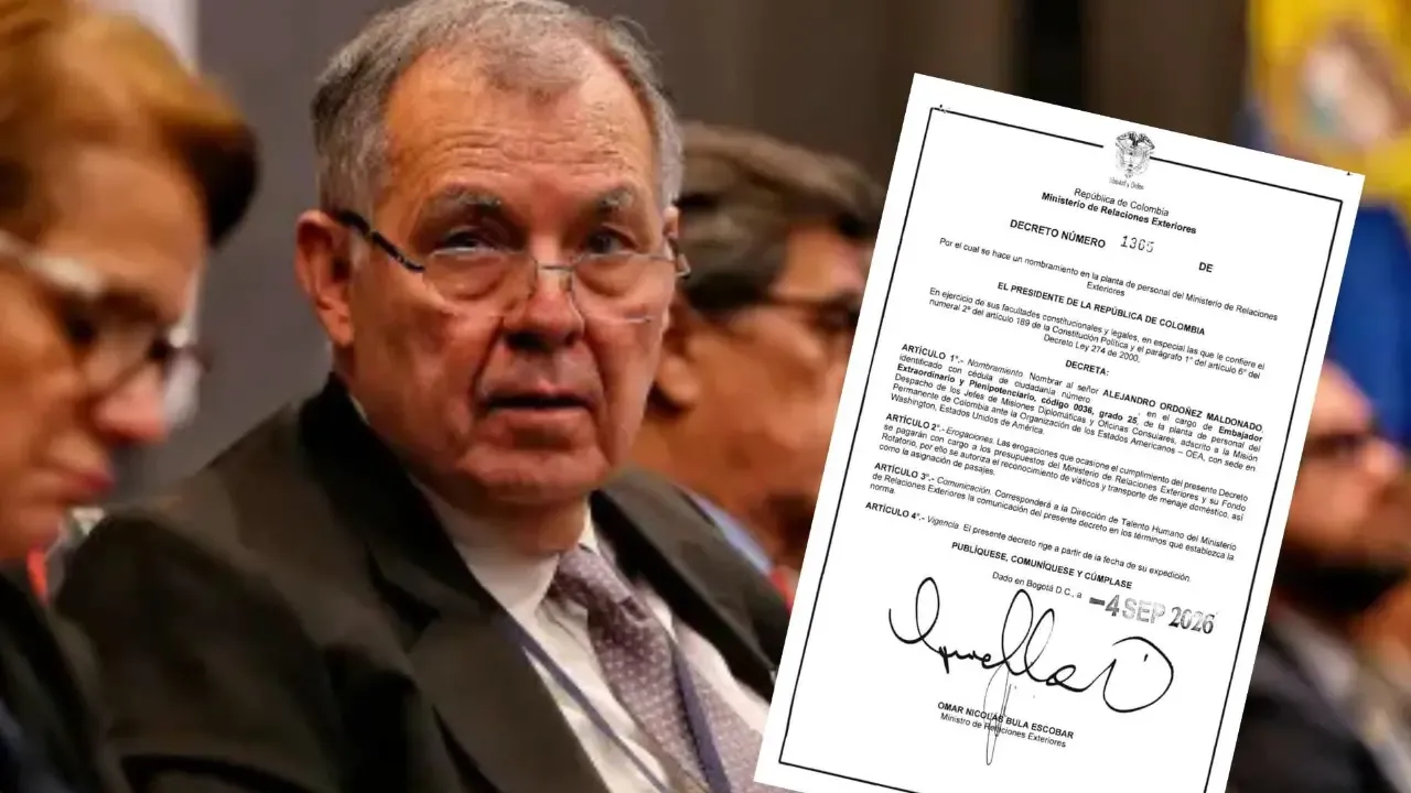 El gobierno de De la Espriella oficializa a Alejandro Ordóñez como embajador ante la OEA