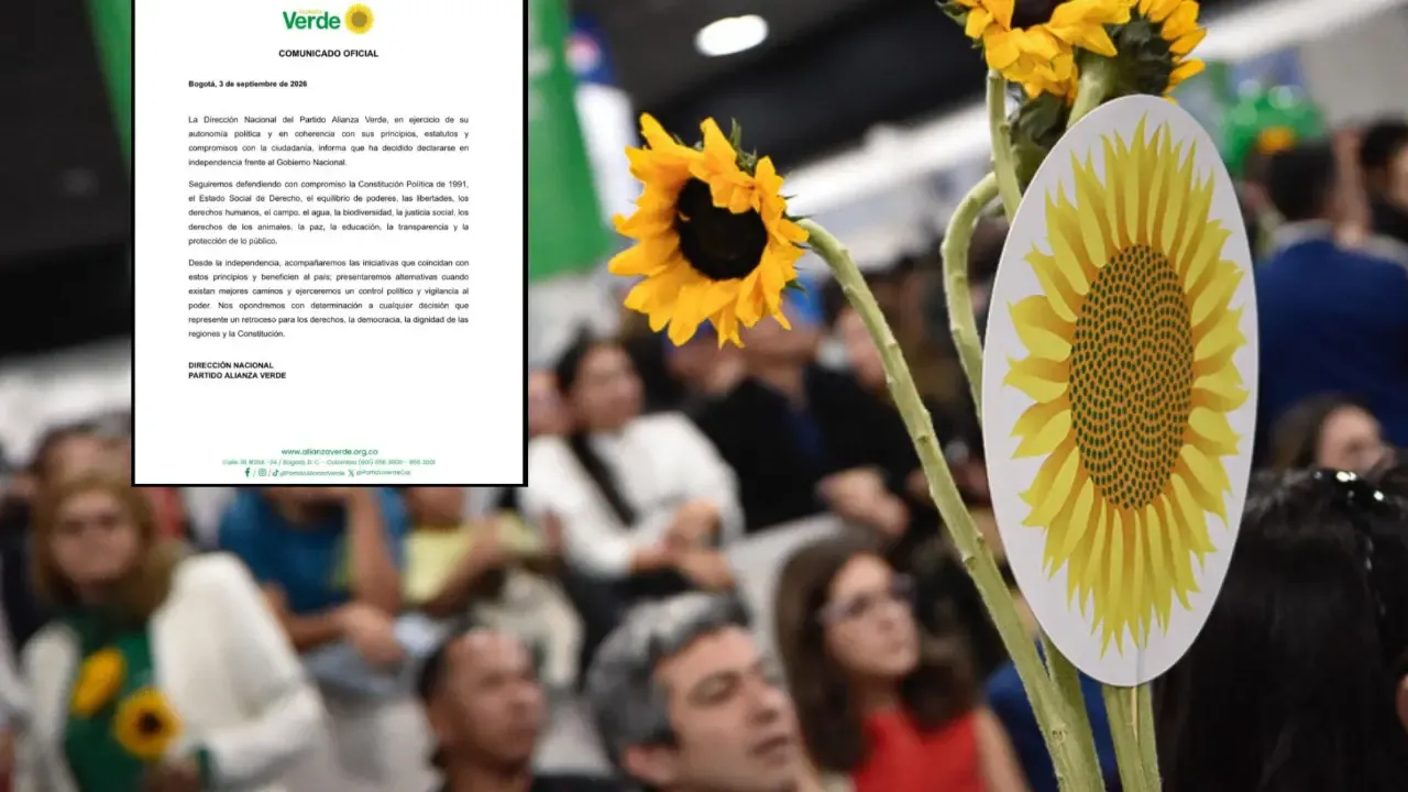 Alianza Verde se declara en independencia frente al gobierno de Abelardo de la Espriella