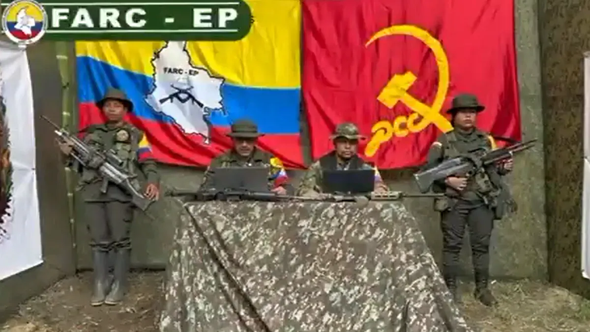 Disidencias de las Farc publican video con alias Marlon y Ñeque, reportados como muertos por el Gobierno Petro