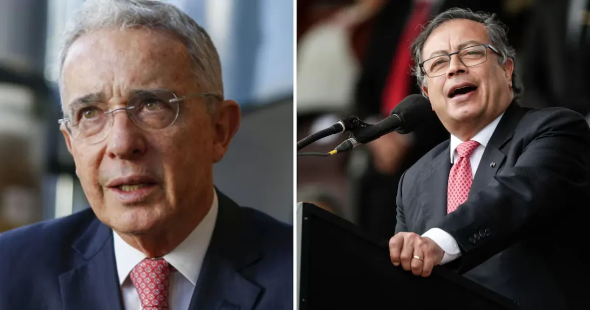 Uribe cuestiona a Petro por no reconocer a Abelardo de la Espriella como presidente electo