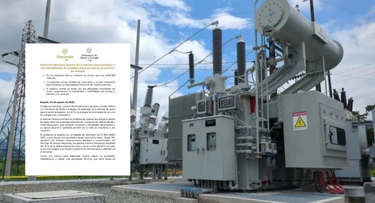 Gobierno destina $1,5 billones para contener el riesgo de apagón en el Caribe