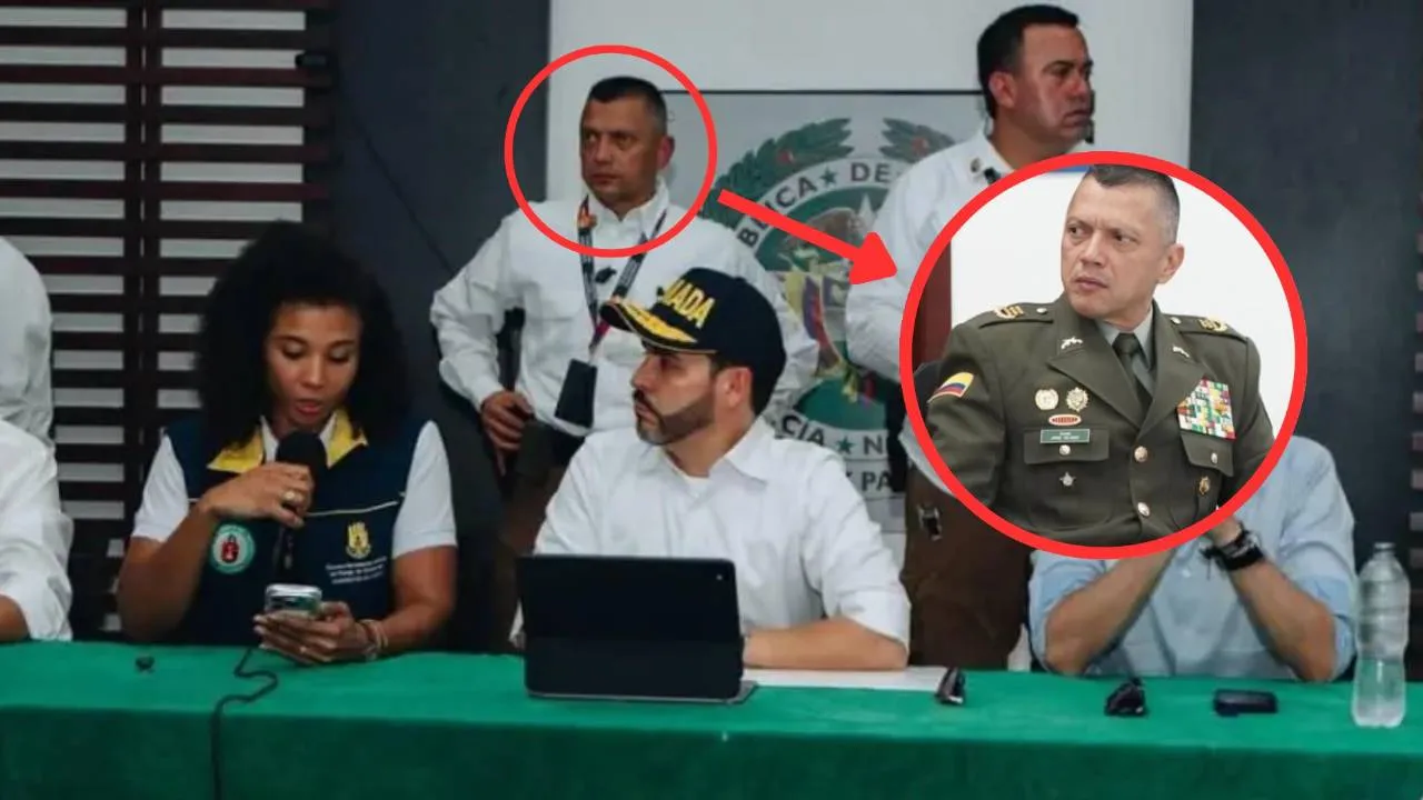 Apartan al coronel Jorge Delgado del esquema de seguridad del presidente De la Espriella