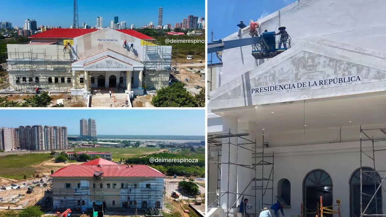En marcha la remodelación de la sede alterna presidencial en Barranquilla