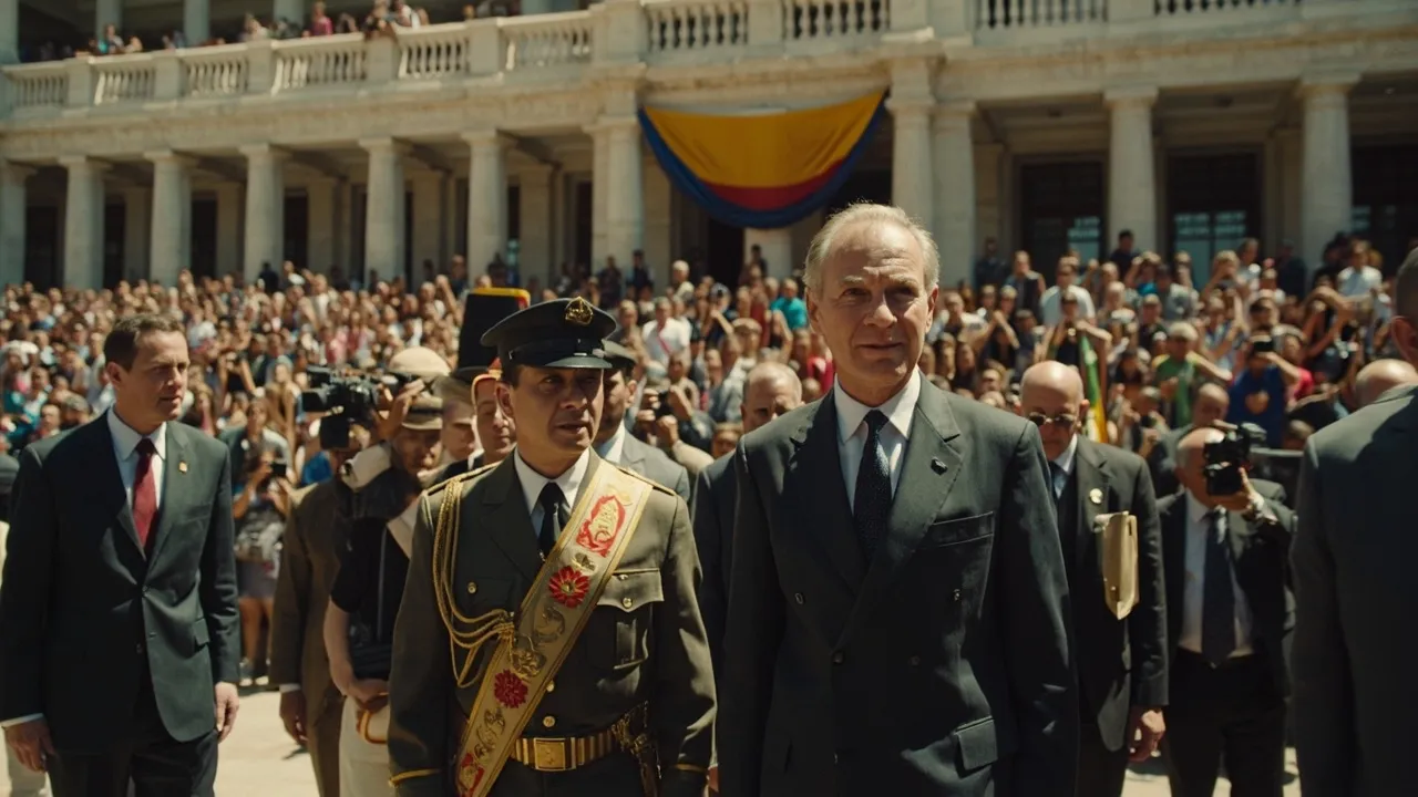 Abelardo de la Espriella asumió la presidencia de Colombia en Cali, con la ausencia del mandatario saliente
