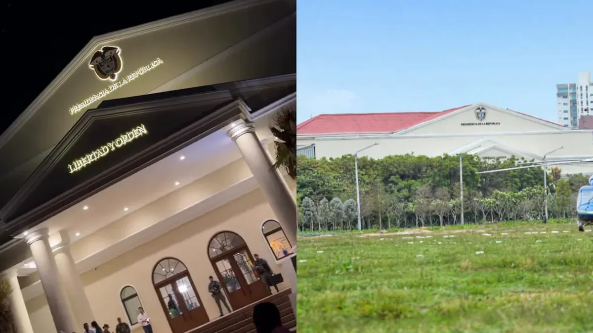 Así luce la sede presidencial de De la Espriella en Barranquilla