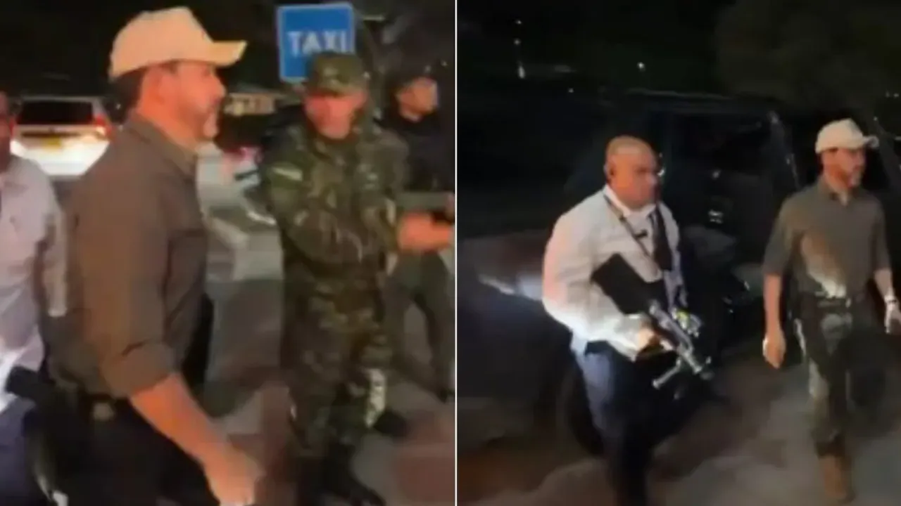 Presidente de la Espriella portó un arma en Santa Marta y el gobierno dijo que enfrenta a los criminales