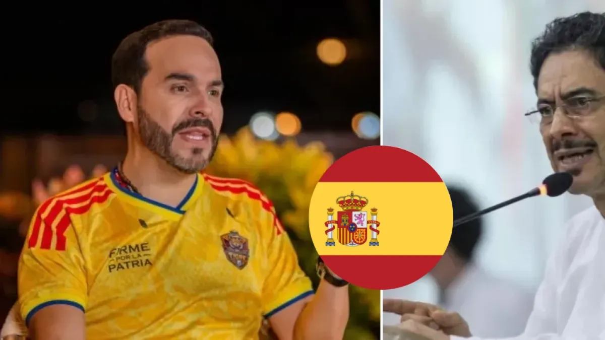 En España, Cepeda superó por poco a De la Espriella entre los colombianos en el exterior