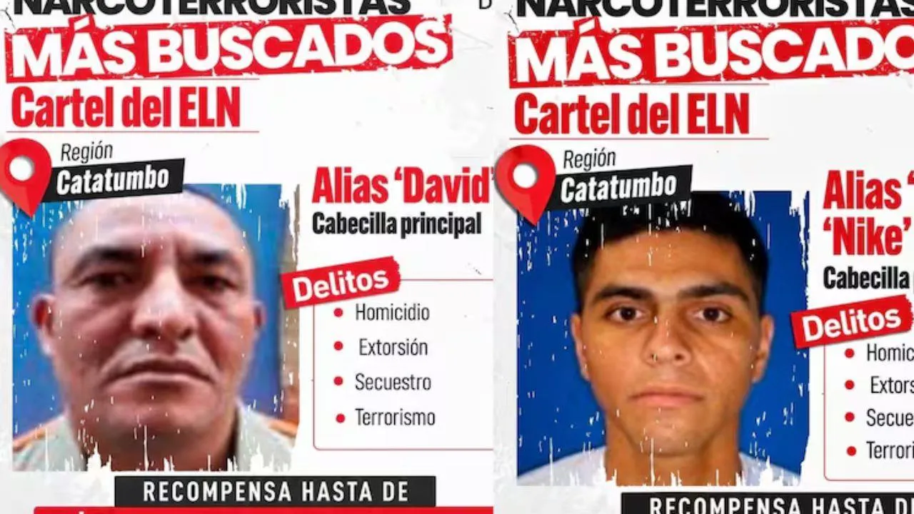 Gobierno señala a alias David y alias Nay como cabecillas del atentado en Cúcuta